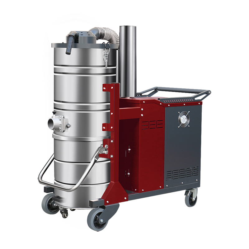 大兴坦洁380V 双桶手动反吹工业吸尘器X8系列