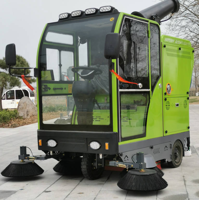 大兴道路清洁广泛应用电动环卫清扫车